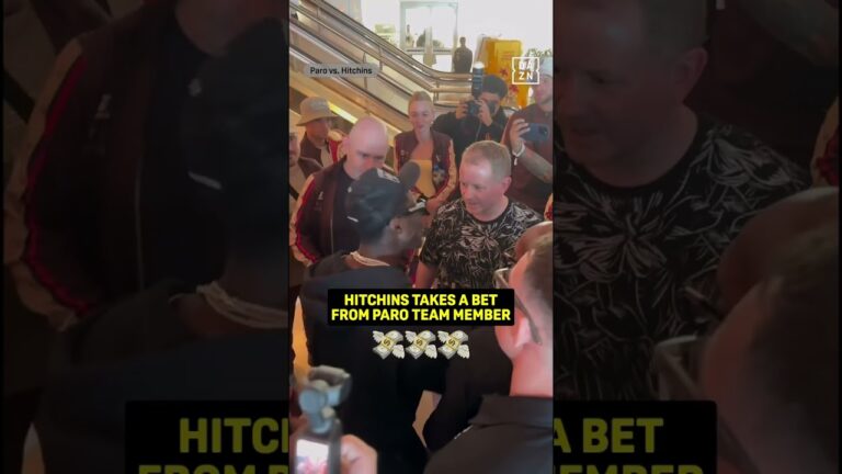 Who wants to bet? #ParoHitchins | Dec 7 | Live on DAZN