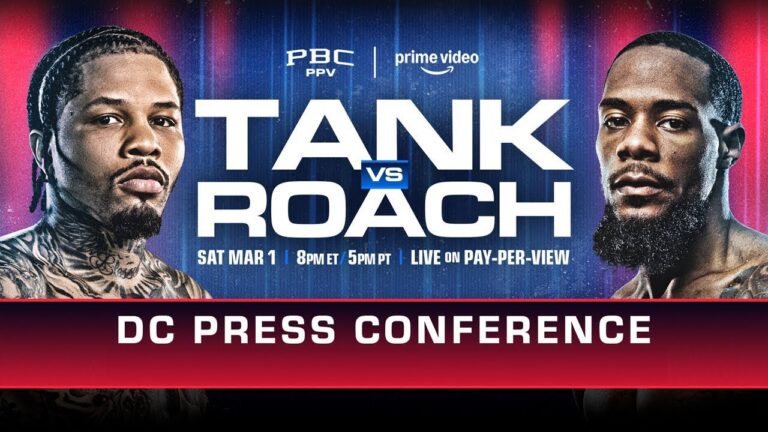 Gervonta Davis vs. Lamont Roach: DC Press Conference | PBC PPV on Prime Video