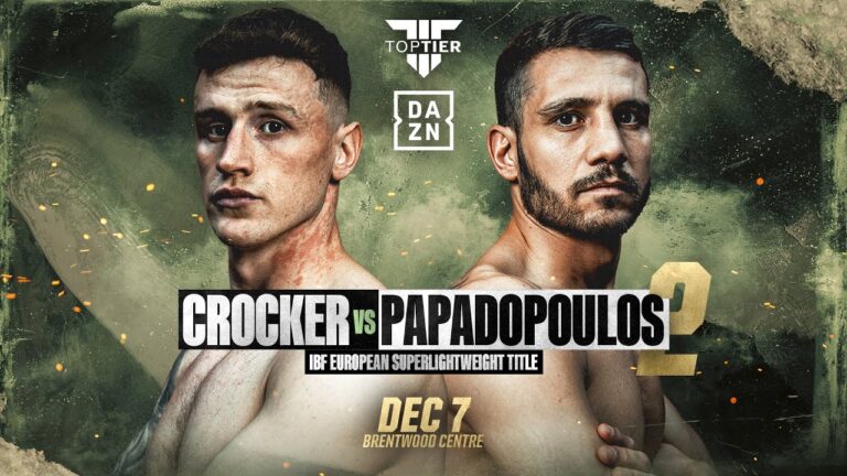 BEN CROCKER VS. STELIOS PAPADOPOULOS PRELIMS LIVESTREAM