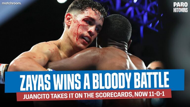 Juan Zayas vs Geraldo Valdez (Paro Vs Hitchins Undercard)
