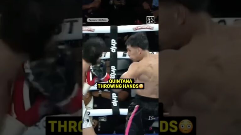 Hands are being thrown 🥊