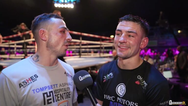 Sam Noakes interview GATECRASHED by brother Sean, on a SPECIAL night for the family 👏