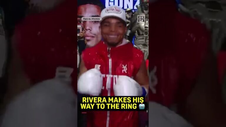 Yankiel Rivera makes his way to the ring 🤩