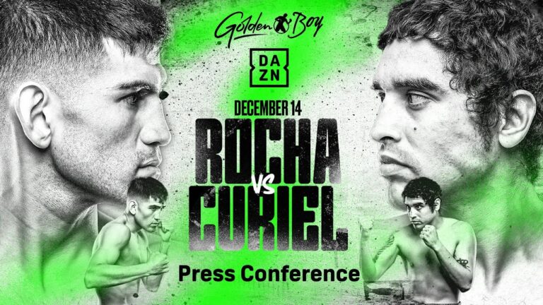 ALEXIS ROCHA VS. RAUL CURIEL PRESS CONFERENCE LIVESTREAM