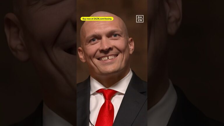 “He looks like a sexy beast” 🤣#Usyk2Fury | #RiyadhSeason | Dec 21, live on DAZN | @Turki_alalshikh