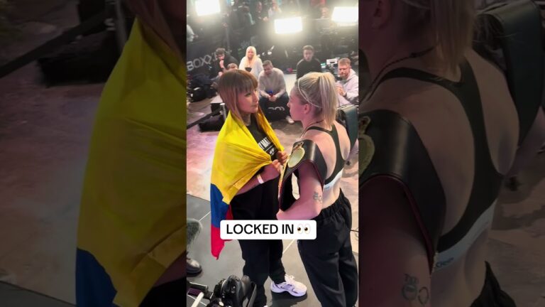 Your co-main event on Saturday 😤