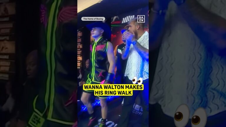 Wanna Walton is READY! 😤