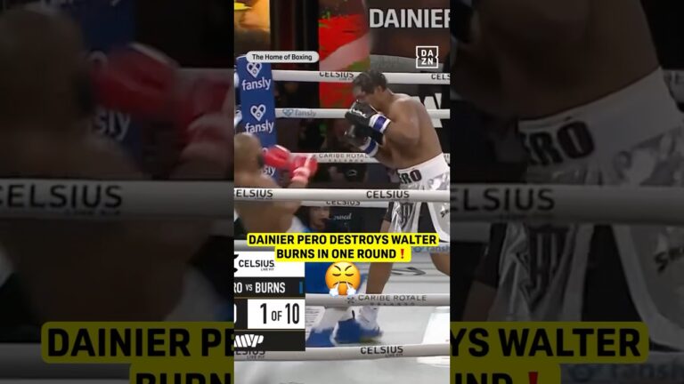 All it took was one round 🥊