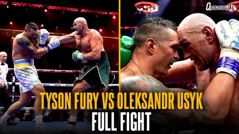 Tyson Fury vs Oleksandr Usyk FULL FIGHT | Undisputed Heavyweight Champion Crowned 👑