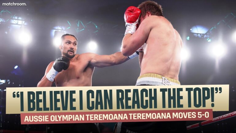 “He Didn't Want To Be There!”- Teremoana Teremoana Performs Tila Dance After Monster Matchroom Debut