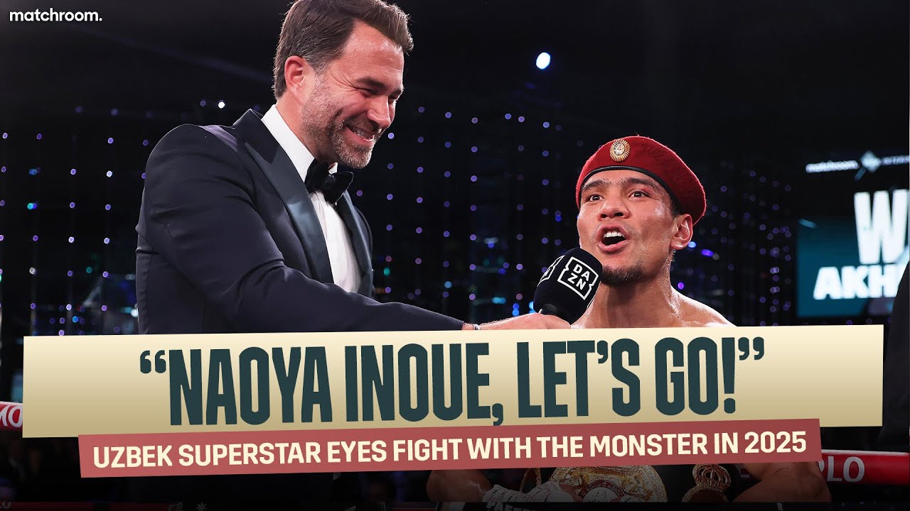 “Vacate Or Fight!”- Murodjon Akhmadaliev & Eddie Hearn Eye Naoya Inoue After Espinoza KO