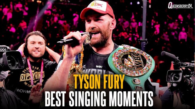 The Hilarious side of Tyson Fury 😂 | The Gypsy King's BEST EVER singing moments 🎶