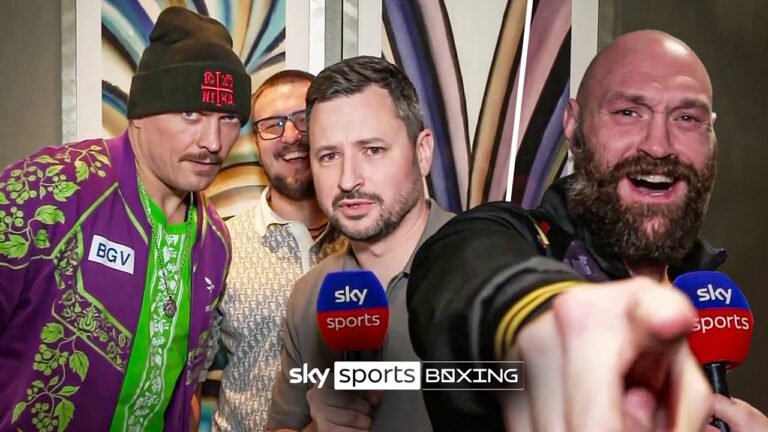 Touchdown Riyadh! Fury and Usyk arrive for fight week 🥊