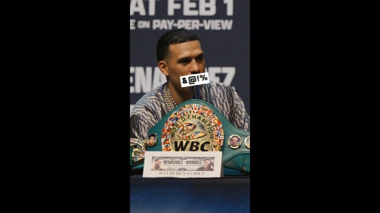 Benavidez vs. Morrell: Kicking off 2025 with a BANG! 💥