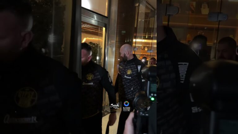 The Gypsy Kingâ€™s ready to roll as he enters fight week 😮‍💨