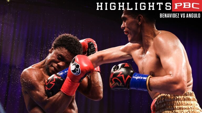 David Benavidez's Brutal TKO Stoppage of Alexis Angulo | August 15, 2020