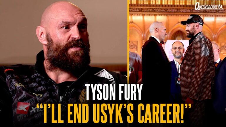 Tyson Fury Promises to â€œRETIRE & F*CK UPâ€ Oleksandr Usyk in Most BRUTAL Rematch Warning YET 🤬😳
