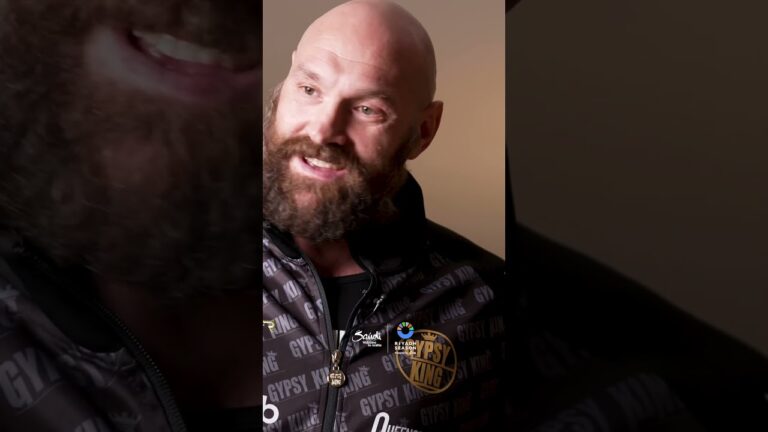 Tyson Fury was loving the Tupac vibes 🕺😂