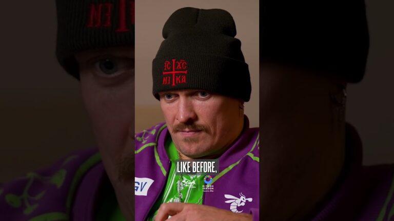 Oleksandr Usyk reveals the ONLY time heâ€™s been hurt, and itâ€™s not when youâ€™d expect 👀🐎