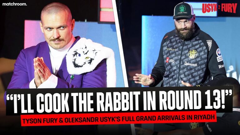 “This Will Be Another Classic!” – Tyson Fury & Oleksandr Usyk Grand Arrivals