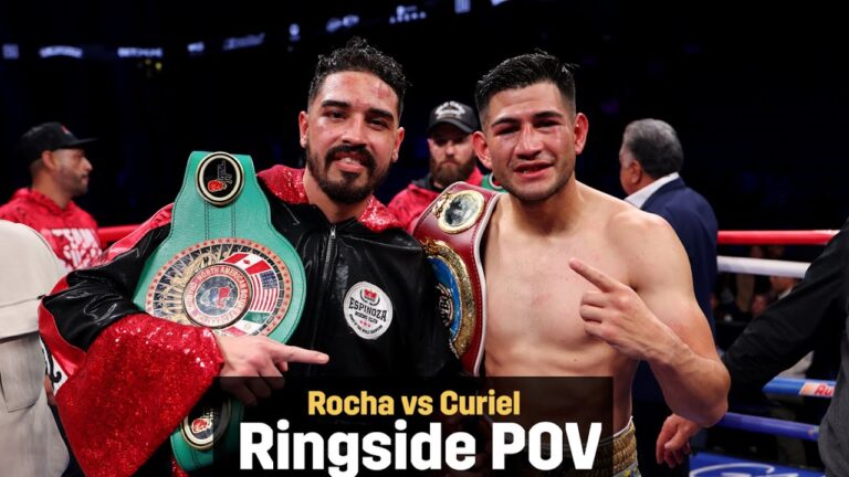 Ringside POV | Alexis Rocha vs Raul Curiel! Great Fight Night To End The Year! Catch All The Action!