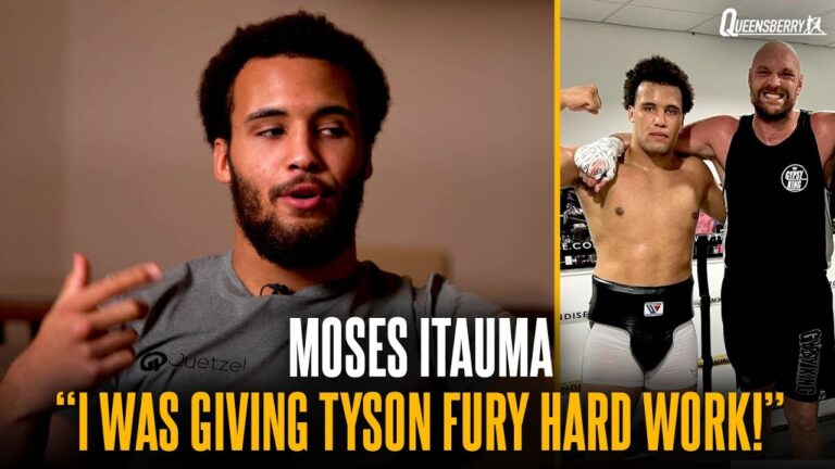 Moses Itauma OPENS UP on Tyson Fury Camp, Wants FAST KO against McKean & Addresses Adeleye Fight 😮
