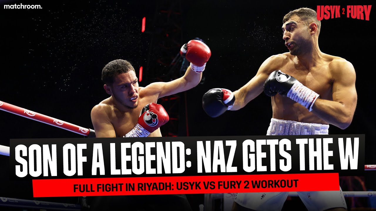 Aadam Hamed vs Jesus Gonzalez: Full Fight (Usyk vs Fury 2 Workout)