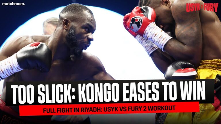 Chris Kongo vs John Henry Mosquera: Full Fight (Usyk vs Fury 2 Workout)