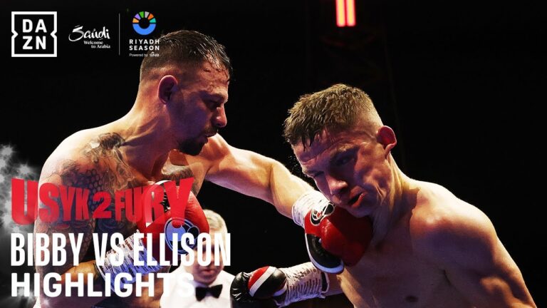 RIYADH SEASON: OLEKSANDR USYK VS. TYSON FURY 2 | PRELIMS LUKE BIBBY VS JORDAN ELLISON