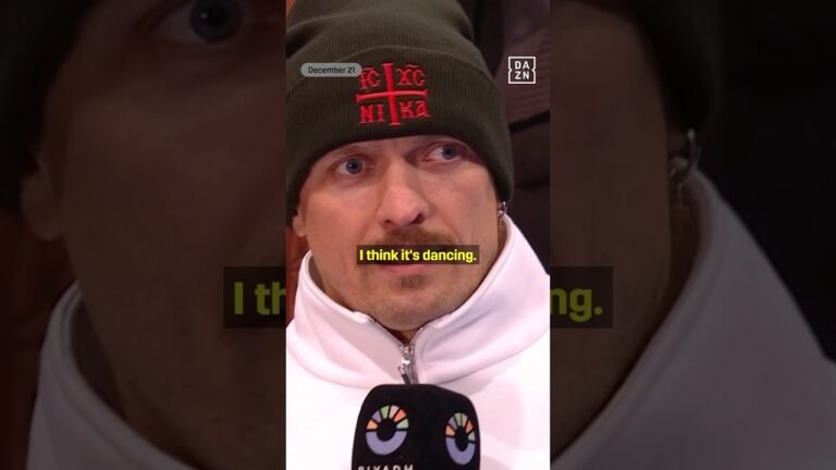 🎶 Usyk LOVES DANCING! #shorts