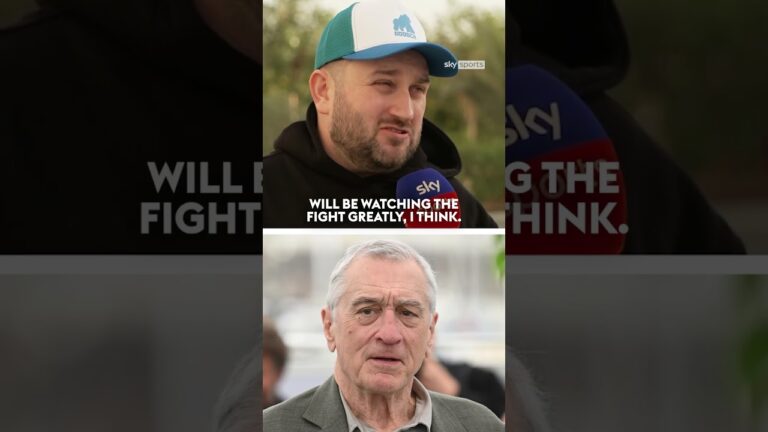 Jamie Carragher, Roy Keane and Robert De Niro ready for Usyk-Fury 2! 🤣