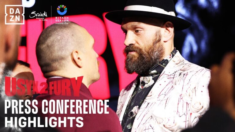 INTENSE – RIYADH SEASON: OLEKSANDR USYK VS. TYSON FURY 2 | REIGNITED | PRESS CONFERENCE HIGHLIGHTS