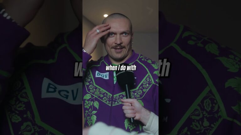 On The Ground With Oleksandr Usyk 🎤🕺💇‍♂️🐇🍻😂 (Before Tyson Fury Rematch)