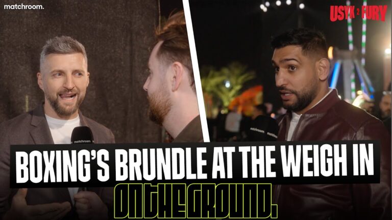 “Fury Will Blow A Gasket If He Doesn't Get Usyk Out In 3 Rounds!”- On The Ground In Riyadh