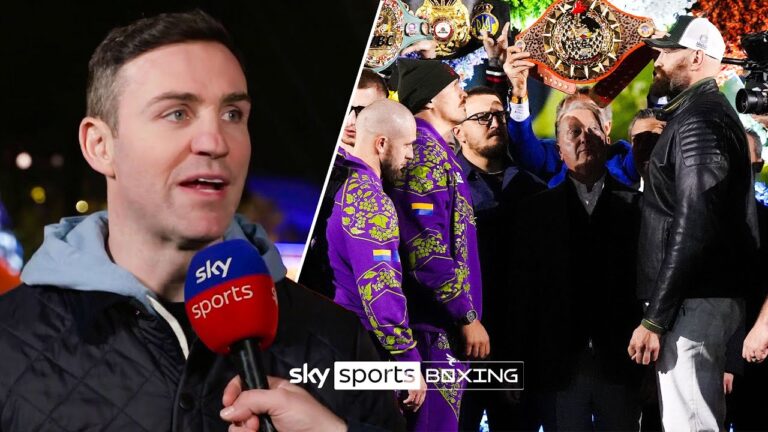 “Take at least half a stone off!” | Matt Macklin reacts to Oleksandr Usyk vs Tyson Fury weigh-in