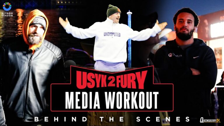 Tyson Fury Fools EVERYONE! 😳 Usyk vs Fury 2 Open Workouts | Featuring Prince Naseem 🥊👀