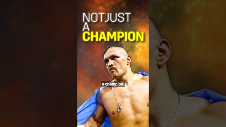 What a man Usyk is 🇺🇦👑👏