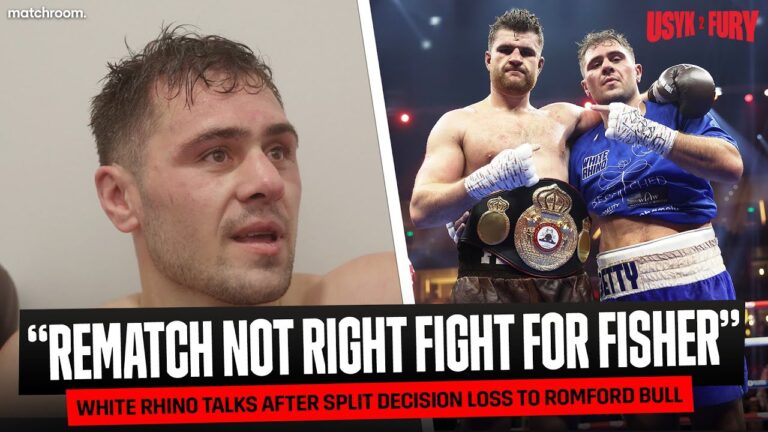 “I Won That!” – Dave Allen's First Interview After Johnny Fisher Fight