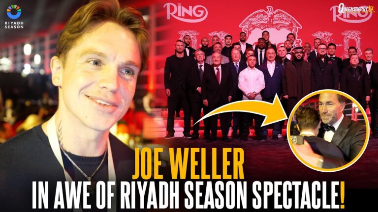 Joe Weller talks about the impact of Riyadh Season on sport and reconnects with Eddie Hearn 🥊