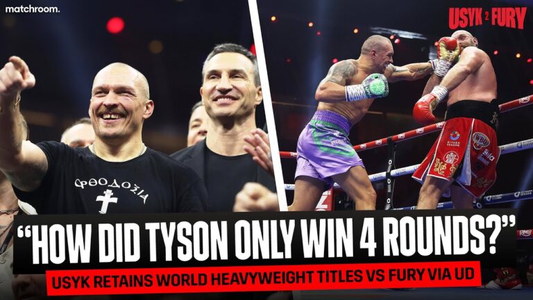 “It's Nuts!” – Oleksandr Usyk, Frank Warren & Daniel Dubois React To Fury 2 Result