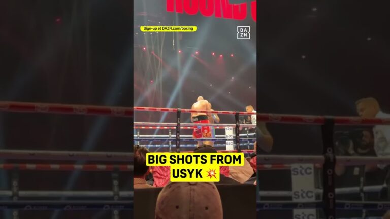 Big shots from Usyk 🥊🔥