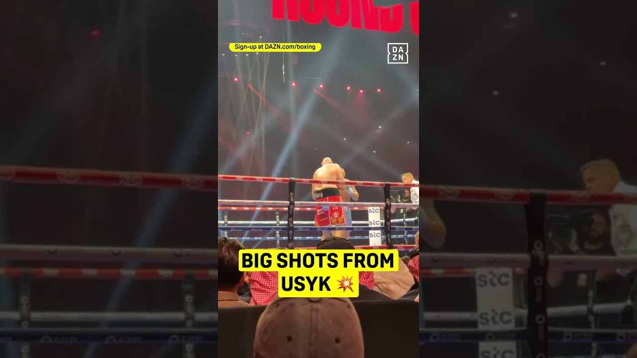 Big shots from Usyk 🥊🔥