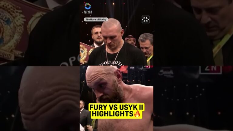 Usyk vs Fury 2 Highlights 👏
