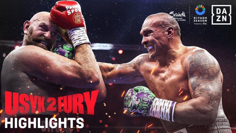 ALL TIME CLASSIC | Riyadh Season: Oleksandr Usyk vs. Tyson Fury 2 Fight Highlights