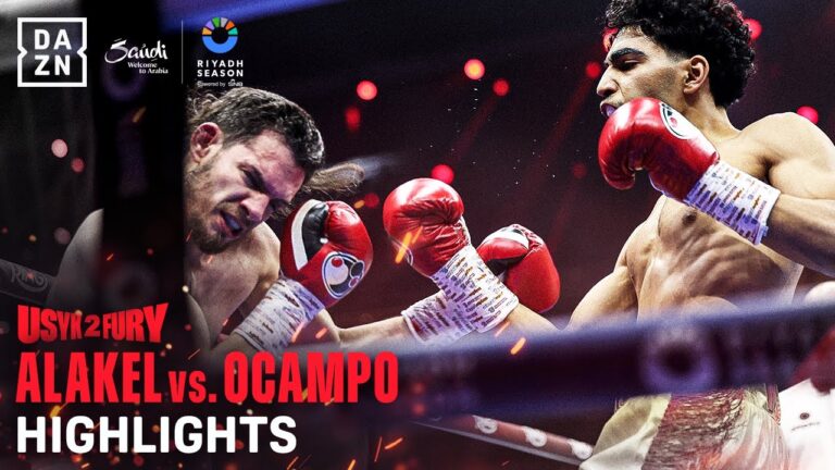 Riyadh Season: Mohammed Alakel vs. Joshua Ocampo Fight Highlights (Usyk vs. Fury 2)