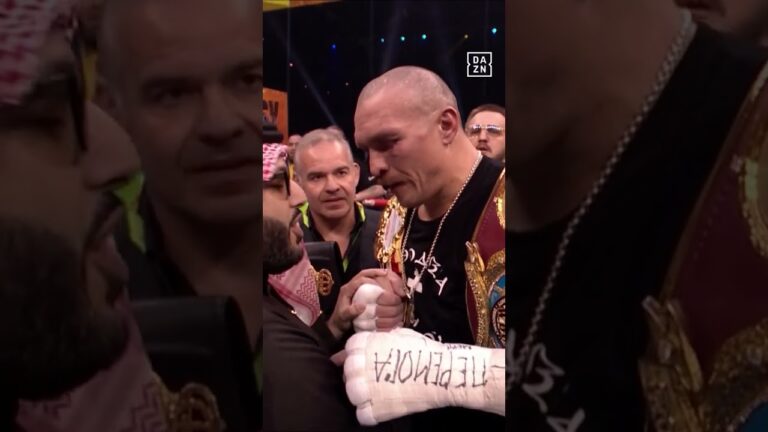 AND STILL… OLEKSANDR USYK🏆