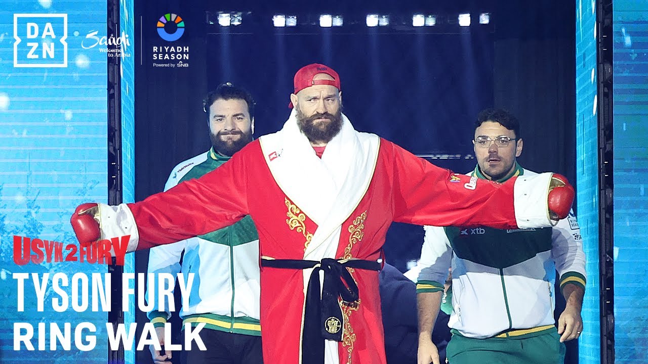 TYSON FURY'S RING WALK 🔥🎄
