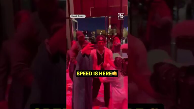 ISHOWSPEED IS IN ATTENDANCE FOR USYK VS FURY!🥊