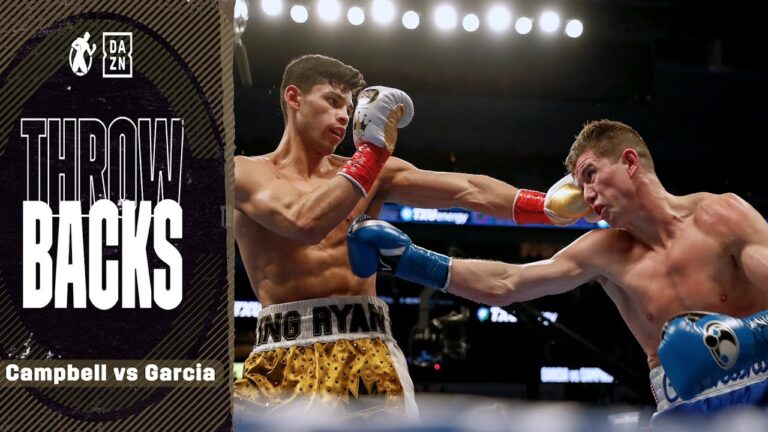 Throwback | Ryan Garcia vs Luke Campbell! Garcia To Obtain His First World Title Belt Vs Olympian!
