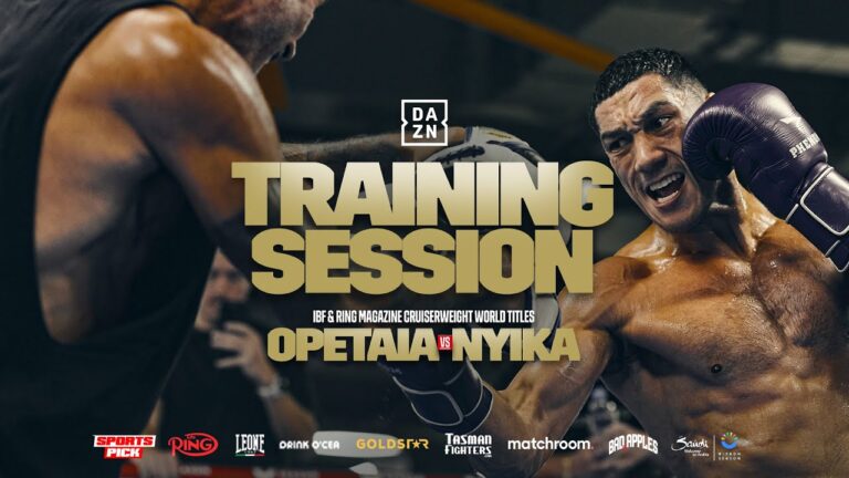 Jai Opetaia Vs David Nyika Open Workout